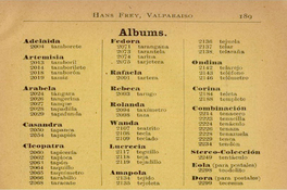Modelos de álbumes disponibles a la venta por Hans Frey