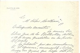 [Carta], 1914 Los Andes, Chile <a> Maximiliano Salas Marchán