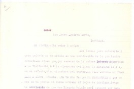 [Carta], 1920 sept. 20 Temuco, Chile <a> Pedro Aguirre Cerda, Chile