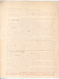 [Carta], 1923 ene. 1 San Angel, México <a> Pedro Aguirre Cerda, Chile