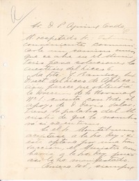 [Carta], 1921 abr. 24 Santiago, Chile <a> Pedro Aguirre Cerda, Chile