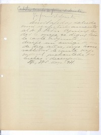 [Carta], 1921 mayo 27 Santiago, Chile <a> Pedro Aguirre Cerda, Chile