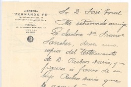 [Carta], 1916? Madrid, España <a> José Toval