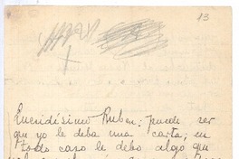 [Carta], 1890 Madrid, España <a> Rubén Darío