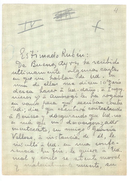 [Carta], 1898 ene. 11 Paris, Francia <a> Rubén Darío