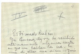 [Carta], 1898 ene. 11 Paris, Francia <a> Rubén Darío