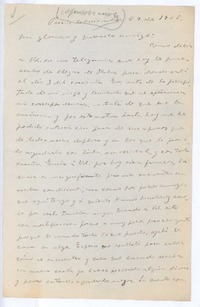 [Carta], 1906 nov. 29 Paris, Francia <a> Rubén Darío