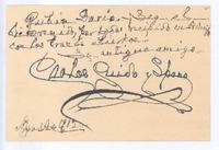 [Carta], 1912 ago. Paris, Francia <a> Rubén Darío