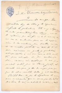 [Carta], c.1901 Madrid, España <a> Rubén Darío