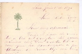 [Carta], 1894 jun. 1 Lima, Perú <a> Rubén Darío