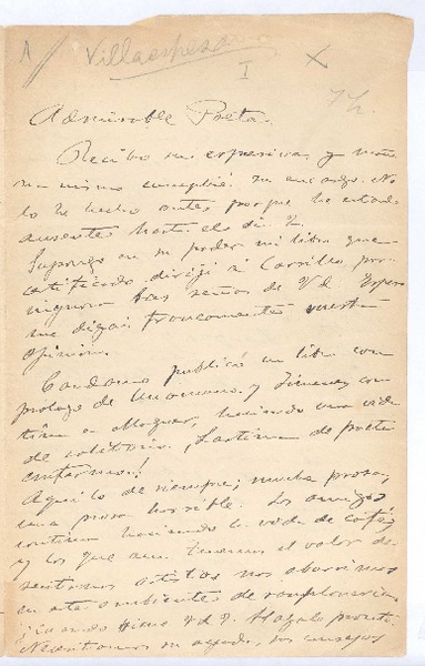[Carta], 1900 dic. 8 Madrid, España <a> Rubén Darío