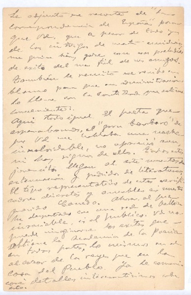 [Carta], 1911 abr. 28 Madrid, España <a> Rubén Darío