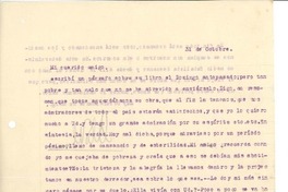 [Carta] 1924 oct. 31, Santiago, Chile [a] Augusto Winter