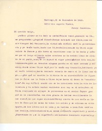[Carta] 1925 dic. 31, Santiago, Chile [a] Augusto Winter
