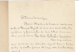 [Carta] c. 1915, Quirihue, Chile [a] Manuel Magallanes Moure