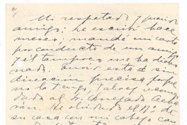 [Carta], 1930 jul. 10 Italia <a> Pedro Aguirre Cerda, Chile