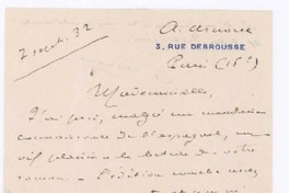 [Carta], 1932 oct. 7 París, Francia <a> Magdalena Petit