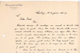 [Carta], 1919 jun. 26 Santiago, Chile <a> Pedro Prado