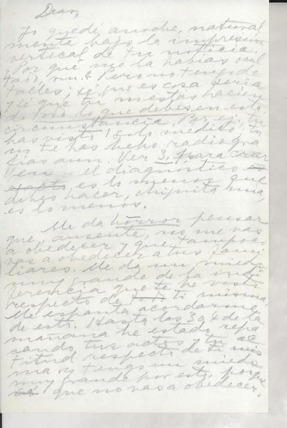[Carta] 1949 abr. 16, Veracruz, México [a] Doris Dana, New York