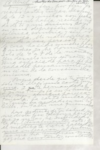 [Carta] 1949 abr. 18, Veracruz, México [a] Doris Dana, New York