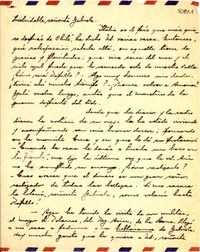 [Carta] 1951 jun. 17, Vicuña [a] Gabriela Mistral