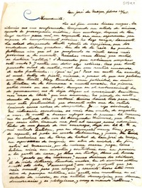 [Carta] 1945 feb. 12, San José de Maipo, [Chile] [a] [Gabriela Mistral]
