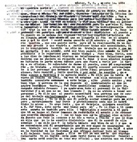 [Carta] 1954 ago. 1, México [a] Doris Dana
