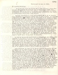 [Carta] 1948 mayo 12, Yonkers, [New York] [a] Gabriela Mistral