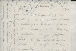 [Carta] 1947 jun. 30, México [a] Gabriela Mistral