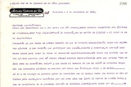 [Carta] 1950 dic. 8, Veracruz [a] Gabriela Mistral