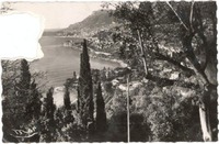 [Tarjeta postal] 1952 jun. 17, [Mónaco] [a] Gabriela Mistral, Napole, Italie