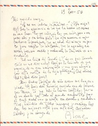 [Carta] 1956 ene. 13, [Santiago] [a] Gabriela Mistral