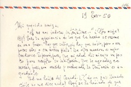 [Carta] 1956 ene. 13, [Santiago] [a] Gabriela Mistral