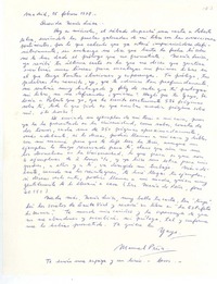[Carta], 1978 feb. 15 Madrid, España <a> María Luisa Bombal
