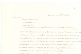 [Carta], 1978 may. 20 Osorno, Chile <a> María Luisa Bombal
