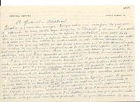 [Carta] 1936 mar. 30, Madrid, [España] [a] Gabriela Mistral