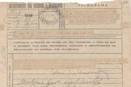 [Carta] 1945 nov. 16, Santander, [España] [a] Gabriela Mistral