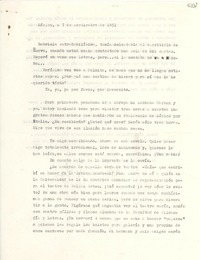 [Carta] 1951 sept. 7, México [a] Gabriela Mistral