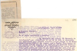 [Carta] 1933 jul. 8, Antofagasta [a] Gabriela Mistral, Madrid