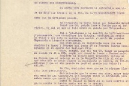 [Carta] 1950 mar. 15, Santiago, [Chile] [a] Gabriela [Mistral]