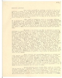 [Carta] 1954 mayo 26, [Santiago, Chile] [a] Gabriela [Mistral]