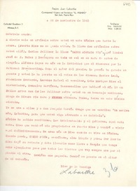 [Carta] 1945 nov. 28, México D.F., [México] [a] Gabriela [Mistral]