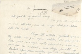 [Carta] [1948?], La Habana, [Cuba] [a] [Gabriela Mistral]