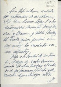 [Carta] 1961 jun. 14, La Paz, Bolivia [a] Doris Dana