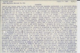 [Carta] 1942 jun. 2, Buenos Aires [a] Gabriela Mistral, Río [de Janeiro]