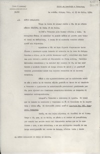 [Oficio] N° 3214, 1950 jul. 25, Jalapa, Ver., México [al] Señor Embajador de Chile en México