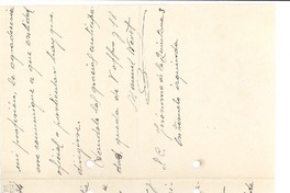[Carta] 1924 mar. 22, Madrid, [España] [a] Sr. Cónsul de Chile