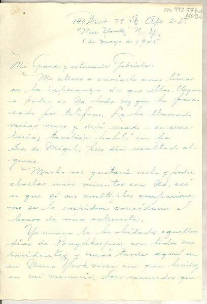 [Carta] 1946 jun. 17, [Sierra Madre, California, Estados Unidos] [a] Hubert Herring, Clarem0ont, California, [Estados Unidos]