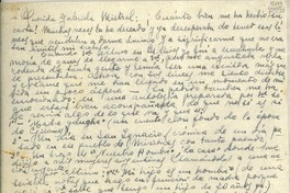 [Carta] 1954 jun. 30, Buenos Aires [a] Querida Gabriela Mistral