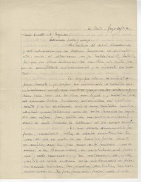 [Carta] 1916 may. 30, La Plata, Argentina [a] Ernesto A. Guzmán